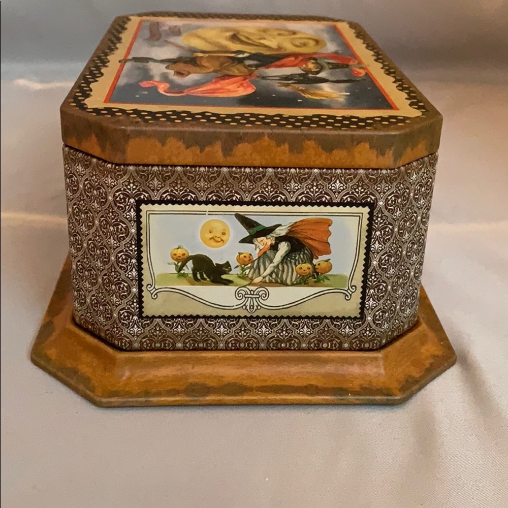 Happy Halloween Decorative Rectangular Storage Tin - Picture 6 of 6